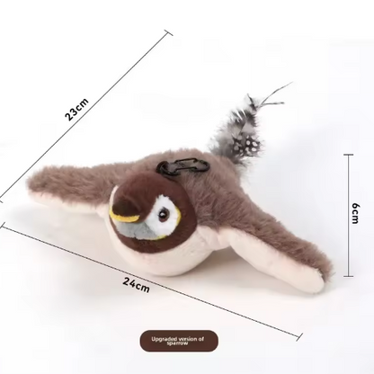 Elektrischer Pat Bird mit Katzenminze